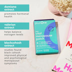PlusOne Vital Menopause Patches AM & PM –16ct