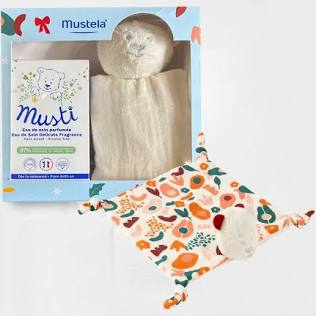 Mustella Musti Coffrets With Cuddly Musti Terracota