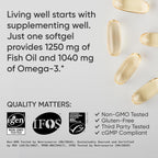 Sports Research Alaskan Omega-3 Fish Oil 1250-90 soft gels