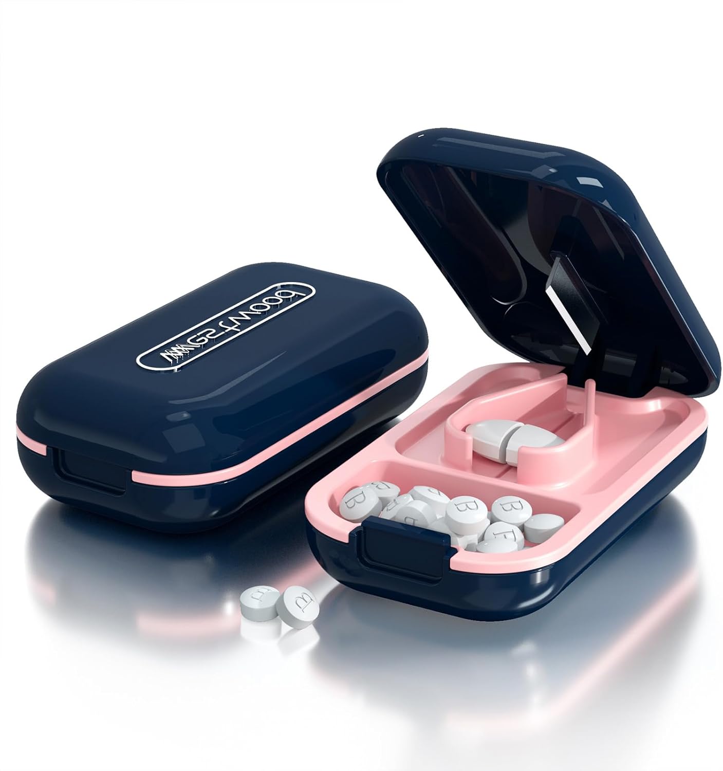 Small Pill Cutter, Pill Cutter Splitter for Small and Tiny Pills