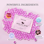 PEAUAMIE Under Eye Patches Gold, Rose and Hyaluronuc acid Eye Masks