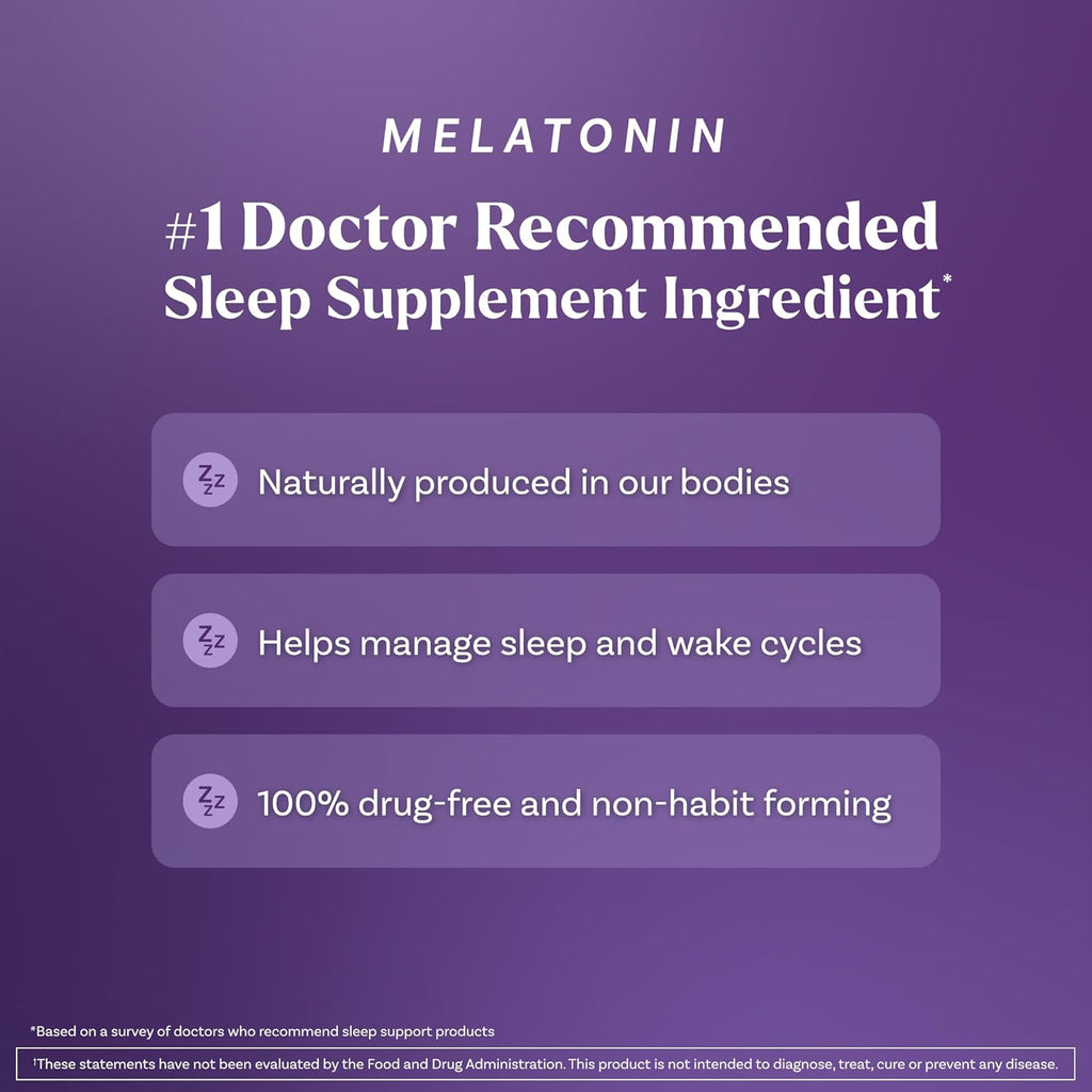 Natrol 10mg Melatonin Gummies, Sleep Support for Adults
