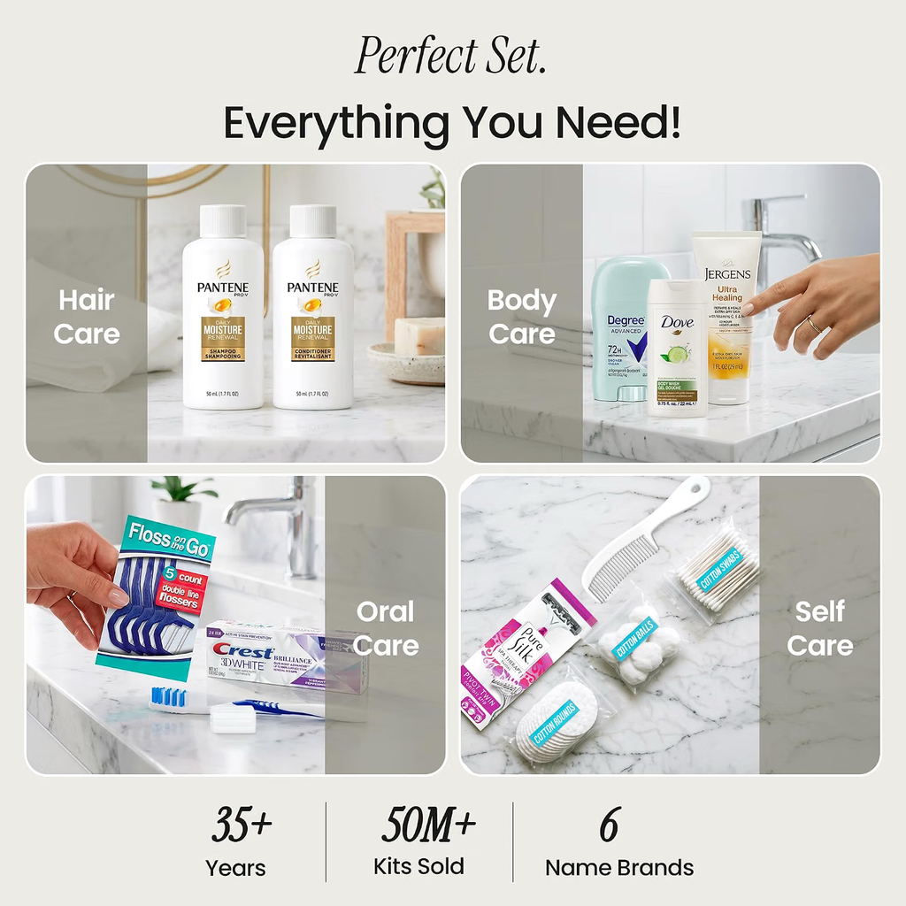 Travel kit International Women's Ultimate 18-Pieces