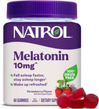Natrol 10mg Melatonin Gummies, Sleep Support for Adults