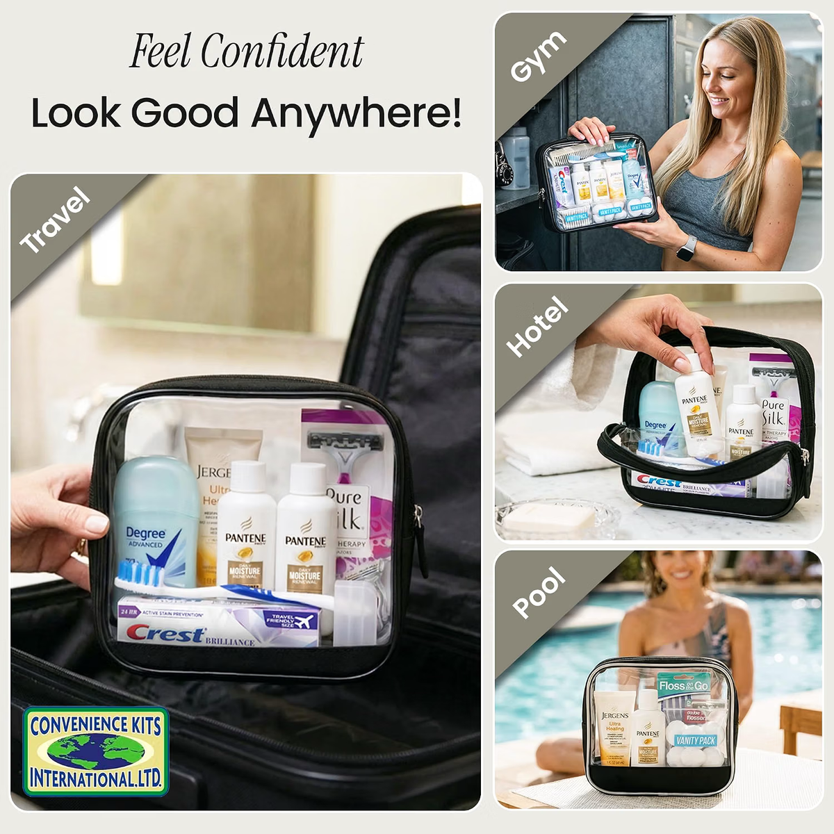 Travel kit International Women's Ultimate 18-Pieces