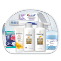 Travel Kit International Women's Deluxe 10 Piece Kit with Travel Size Pantene Hair Products in Reusable Toiletry Zippered Bag