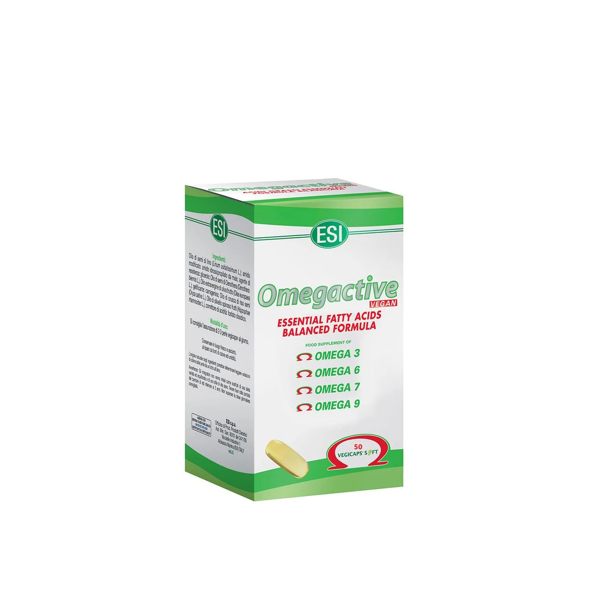 ESI Omegactive Vegan 50vegicapsules