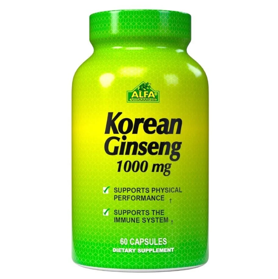 ALFA Korean Ginseng 1000mg